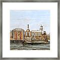 Butlers Wharf And Courage's Brewery Framed Print