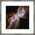 Butterfly Nebula Framed Print