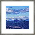 Buttermilk Butte View 7250 Framed Print