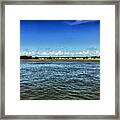 By The Bay Framed Print
