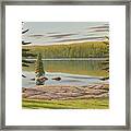 By The Lakeside Framed Print