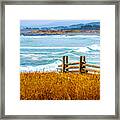 By The Sea Framed Print