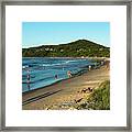 Byron Bay Main Beach Framed Print