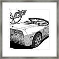 C-5 Corvette Convertible Framed Print