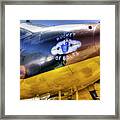 C45 Nose Art Framed Print