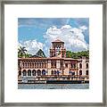 Ca D'zan From The Water Framed Print