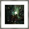 Cabin In The Woods Framed Print