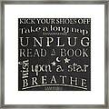 Cabin Rules I Framed Print Cabin Rules I Framed Print