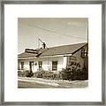 Cademartori's  Restaurant In Casa Serrano, 412 Pacific St. Monterey 1941 Framed Print