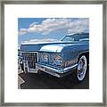 Cadillac Coupe De Ville 1971 Framed Print