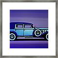 Cadillac V16 1930 Painting Framed Print