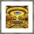 Caesar's Grand Lobby Framed Print