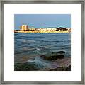 Caleta Beach And Spa Cadiz Spain Framed Print