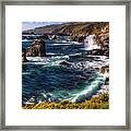 California Coastline Framed Print