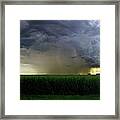 Calm Before The Storm Framed Print