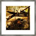 Camp Life Lean To Framed Print