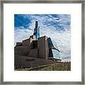 Canadian Museum For Human Rights Framed Print