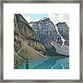 Canadian Rocky Mountain Range Framed Print