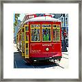 Canal Street Cable Car Framed Print