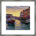 Canals Of Venice Framed Print