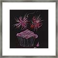 Candle Cherry Framed Print