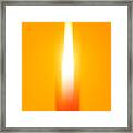 Candle Light Framed Print