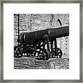 Cannon At Macroom Castle Ireland Framed Print