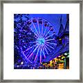 Canobie Lake Ferris Wheel - Amusement Park Framed Print