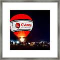 Canon - See Impossible - Hot Air Balloon Framed Print