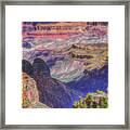 Canyon Color Framed Print