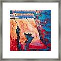Canyon Colors Framed Print