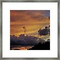 Canyon Sunset Framed Print