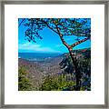 Canyon View Framed Print