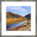 Canyon View Framed Print