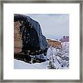 Canyonlands Swirl Framed Print