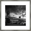 Cape Fear Memorial Bridge Framed Print