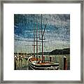 Tall Ship Cape Foulweather Framed Print