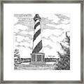 Cape Hatteras Lighthouse Framed Print