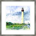 Cape May Lighthouse Framed Print