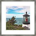 Cape Meares Bright Framed Print