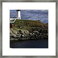Cape Neddick Lighthouse Framed Print