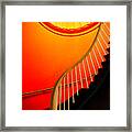 Capital Stairs Framed Print