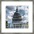 Capitol Dome Morning Framed Print