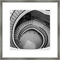 Capitol Stairs Framed Print