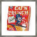 Capn Crunch Framed Print