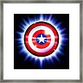 Captain America Framed Print