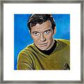 Captain Kirk Framed Print