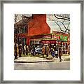 Car - Accident - Looking Out For Number One 1921 Framed Print