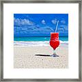 Caribbean Cocktail Framed Print