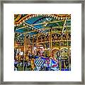 Carousel At Peddlers Village Framed Print